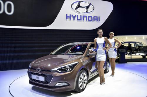 Hyundai i20 2015 lộ diện trên sàn Paris Motor Show 2014